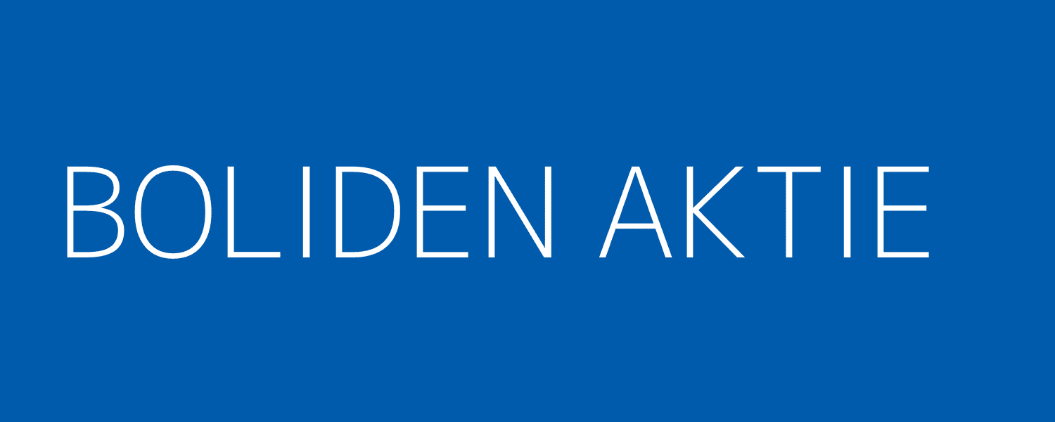 boliden aktie