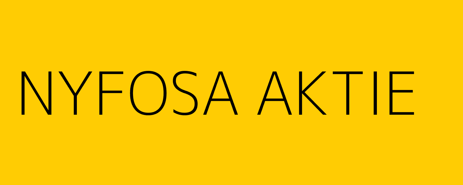 nyfosa aktie